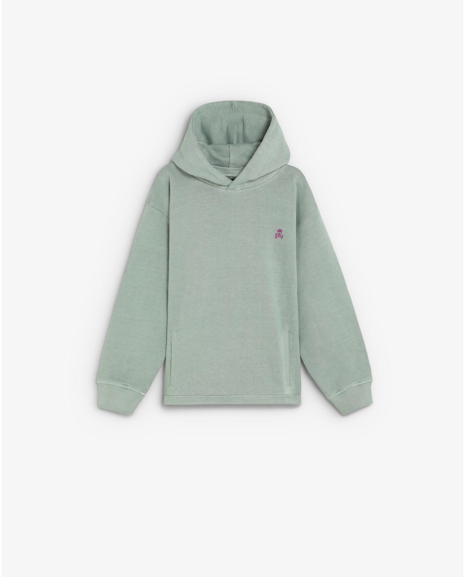 Imagen 0 de Sudadera con capucha de niña con estampado trasero Caribe