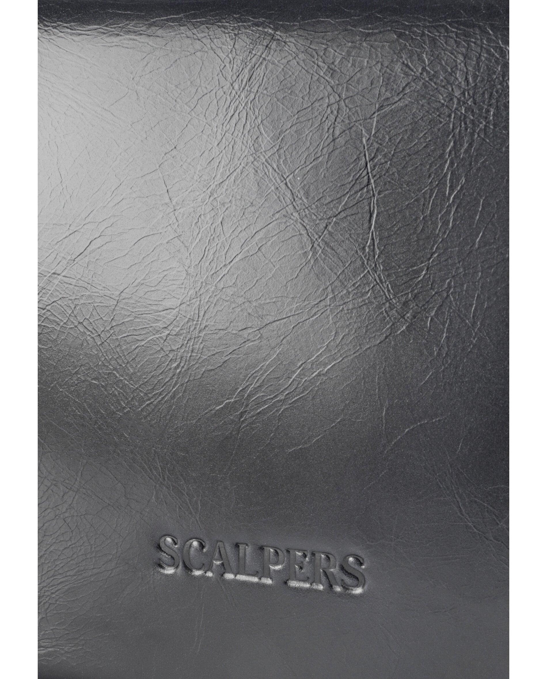 Bolso pequeño estructurado con cierre de solapa e imán - Scalpers - Gris Gris-7