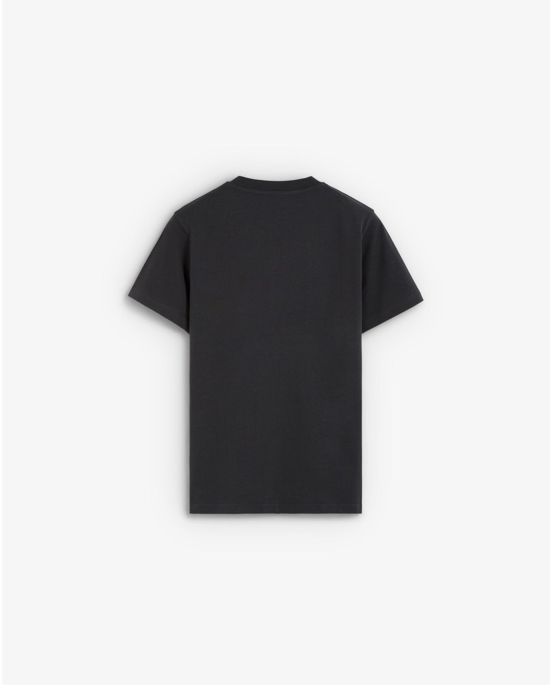 Camiseta de hombre de manga corta con estampado frontal efecto lavado - Scalpers - Antracita Antracita-2