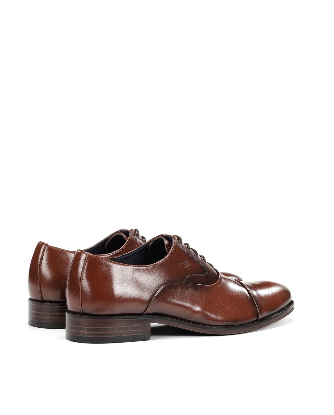 Zapatos de cordones de hombre fabricados en piel - Fluchos - Marrón Marrón-2