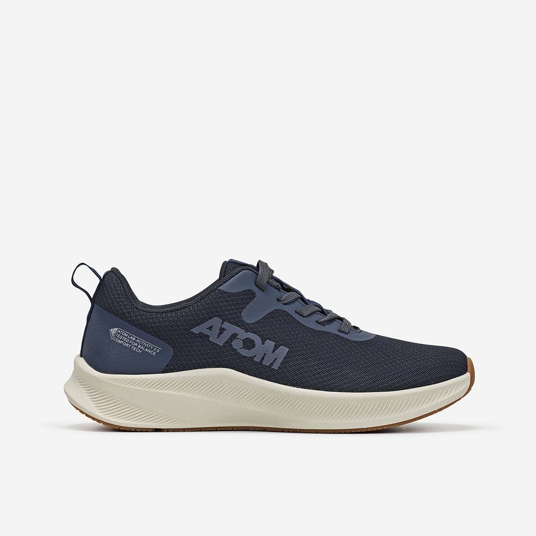 Zapatillas casual de hombre Activiti Atom - Azul Azul-1
