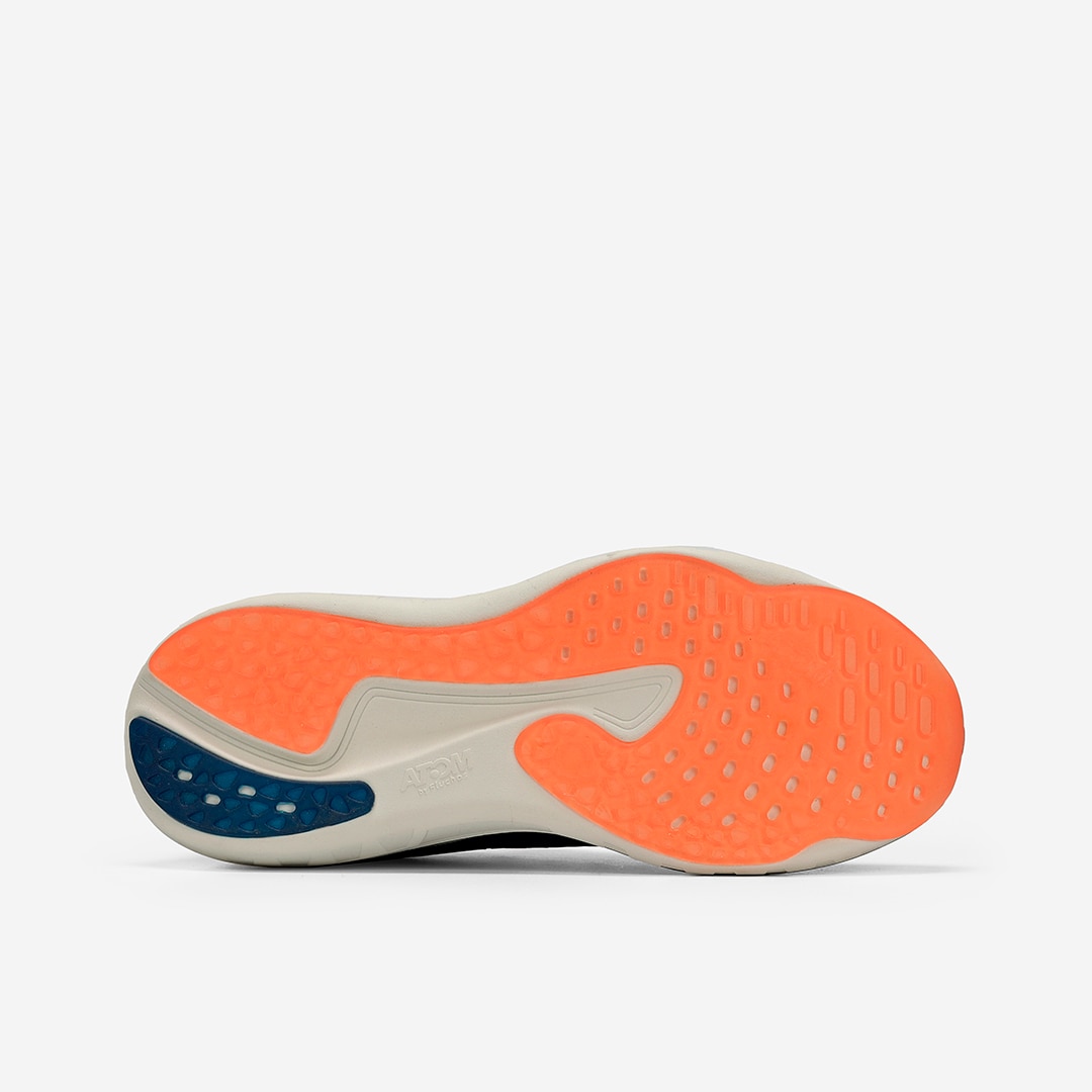 Zapatillas de running de hombre Atom - Azul marino / Naranja Azul marino / Naranja-3