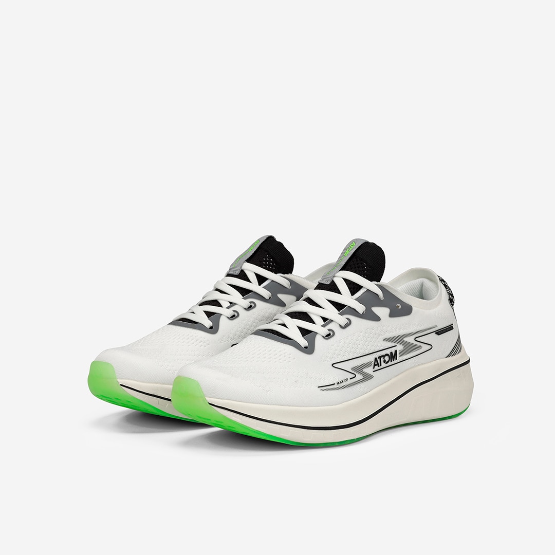 Imagen 4 de Zapatillas de running de hombre Atom - Blanco Blanco
