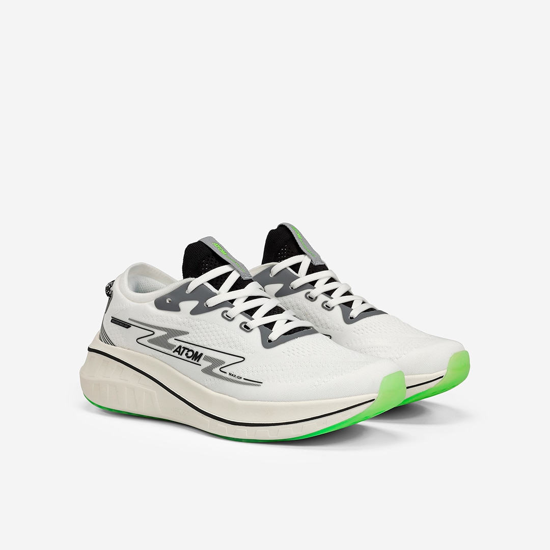 Imagen 5 de Zapatillas de running de hombre Atom - Blanco Blanco