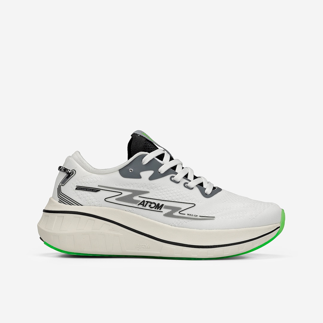 Zapatillas de running de mujer Atom - Blanco Blanco-1