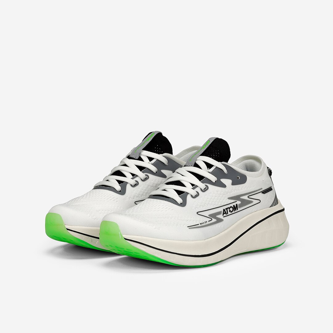Zapatillas de running de mujer Atom - Blanco Blanco-4