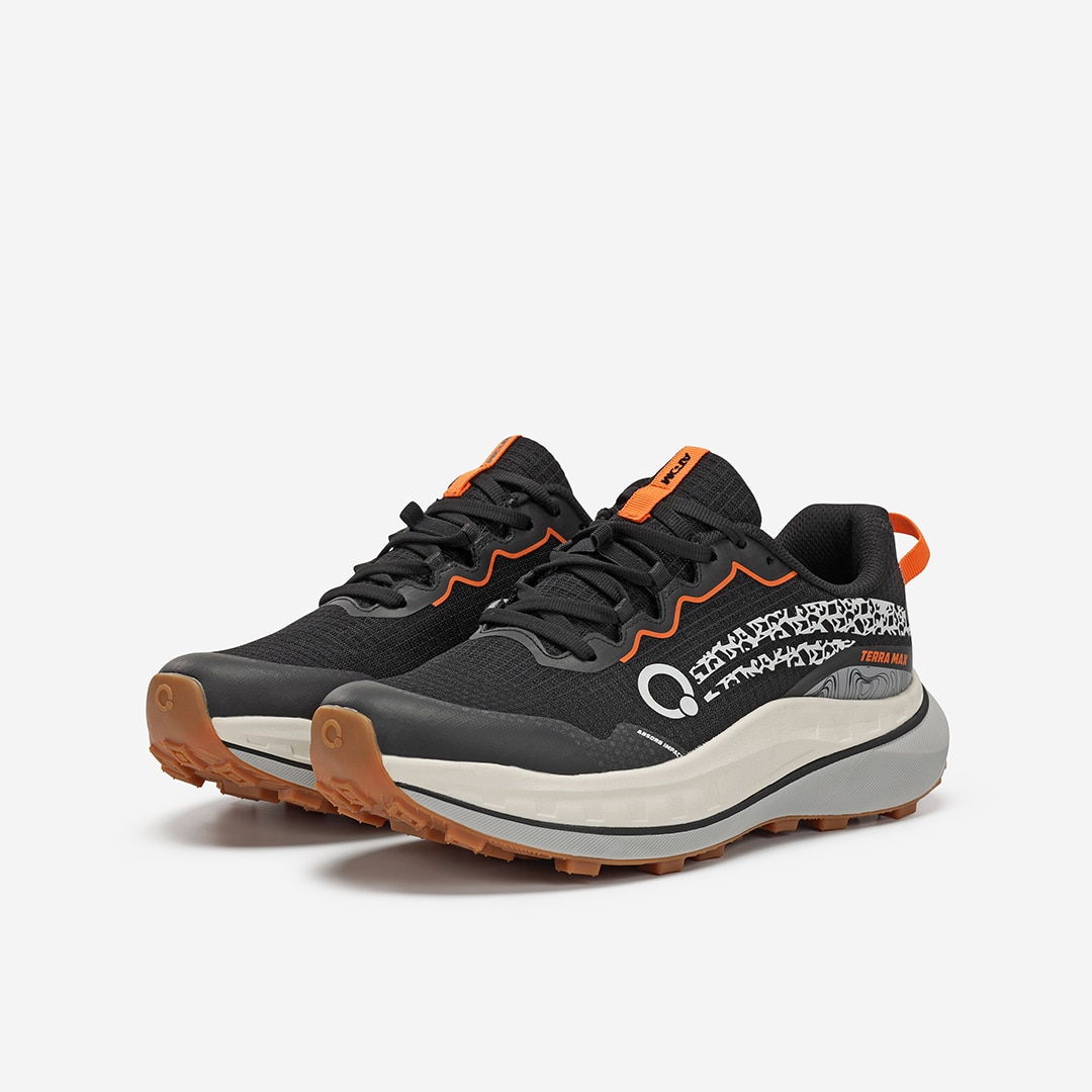 Zapatillas de trail para hombre AT179 ATOM - Negro / Plata Negro / Plata-4