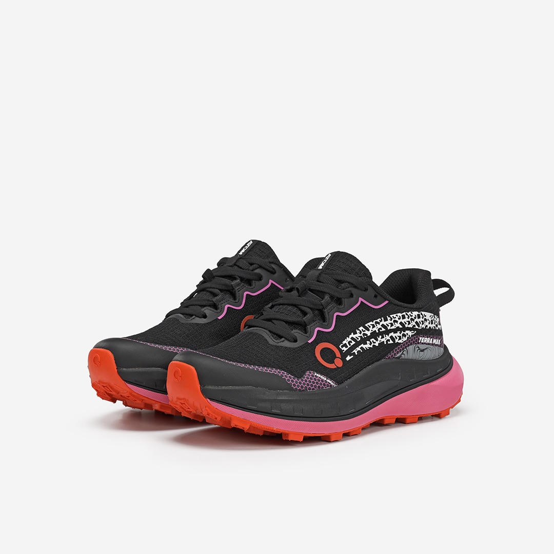 Zapatillas de trail running para mujer AT202 ATOM - Negro Negro-4