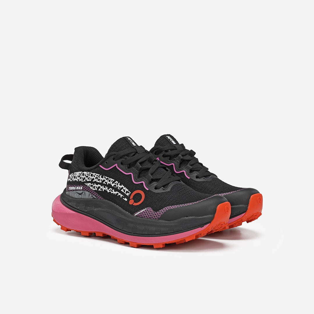 Zapatillas de trail running para mujer AT202 ATOM - Negro Negro-5
