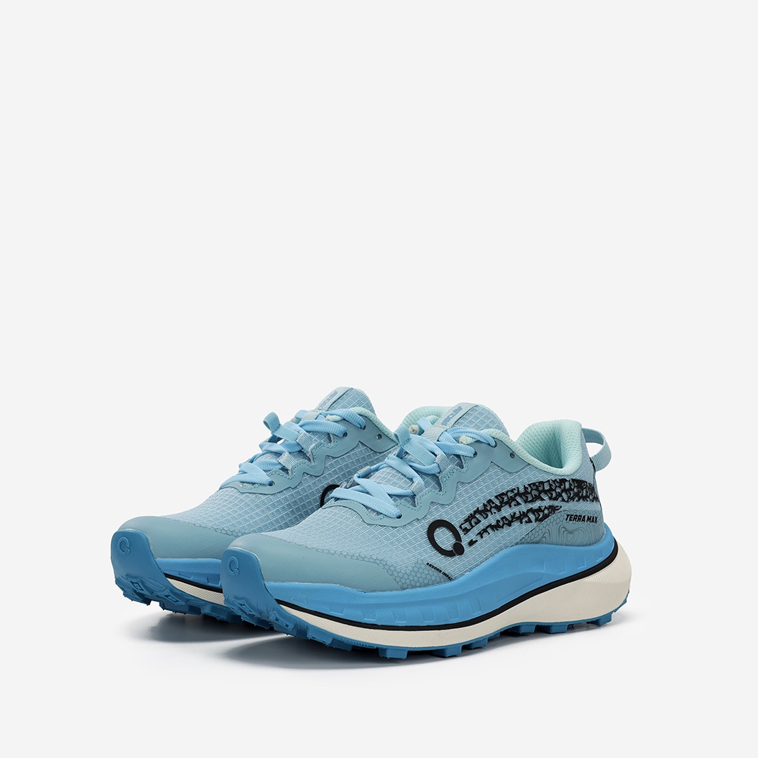 Zapatillas de trail running de mujer Atom - Azul claro Azul claro-4