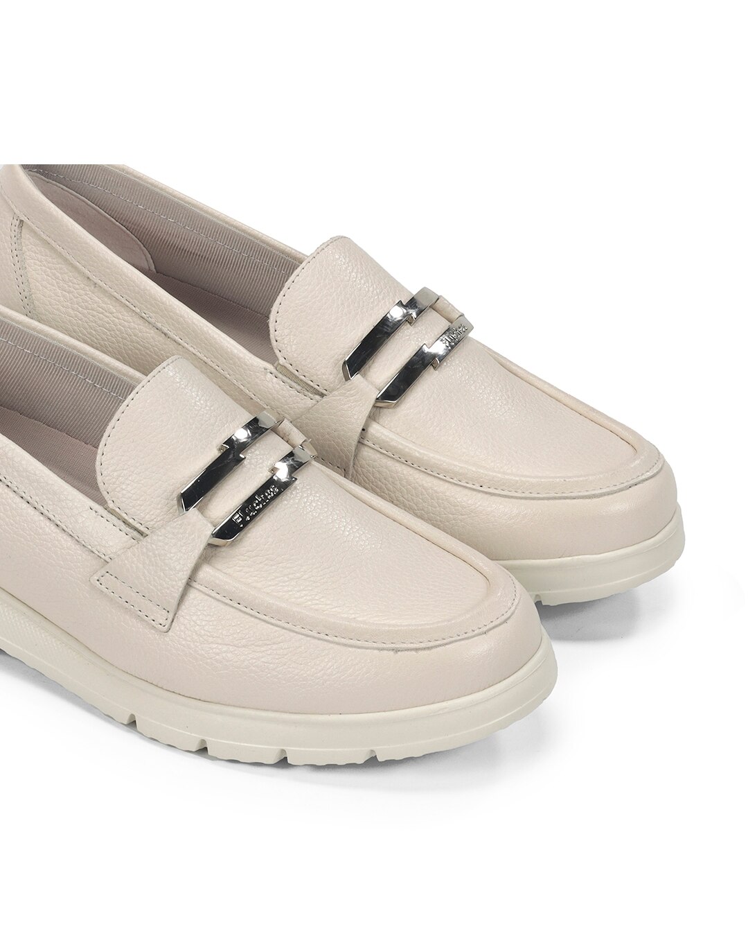 Mocasines de mujer fabricados en piel - Fluchos - Marrón Marrón-6
