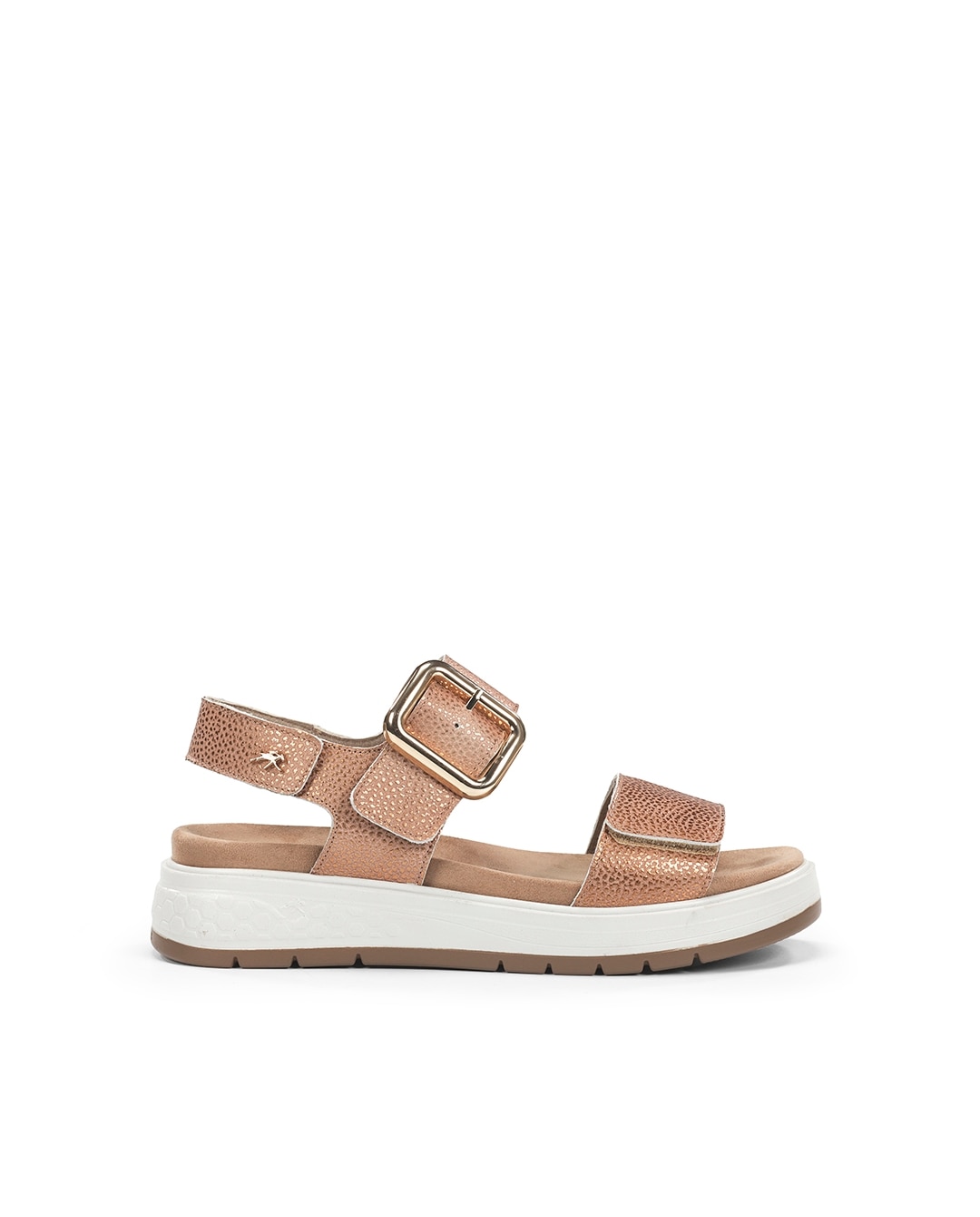 Sandalias de mujer fabricados en piel - Fluchos - Marrón Marrón-1