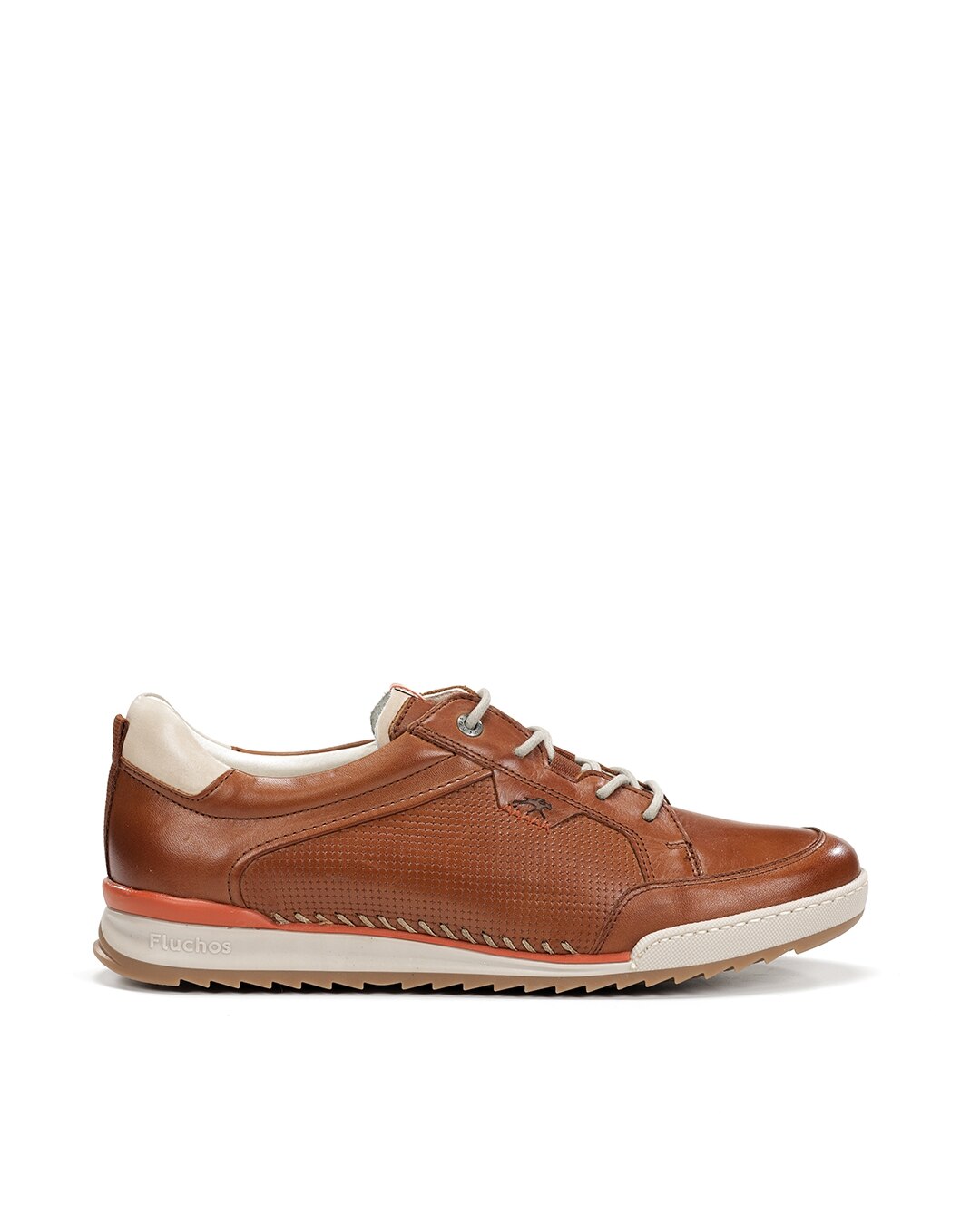 Zapatos de cordones de hombre fabricados en piel - Fluchos - Marrón Marrón-1