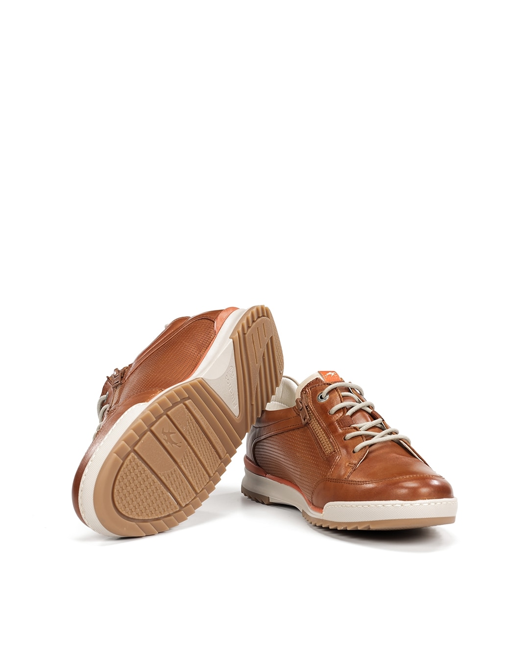 Zapatos de cordones de hombre fabricados en piel - Fluchos - Marrón Marrón-4
