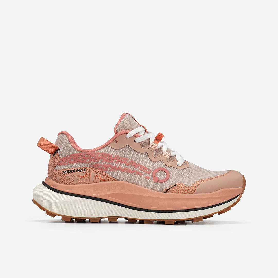 Zapatillas de trail running de mujer Atom - Rosa Rosa-1