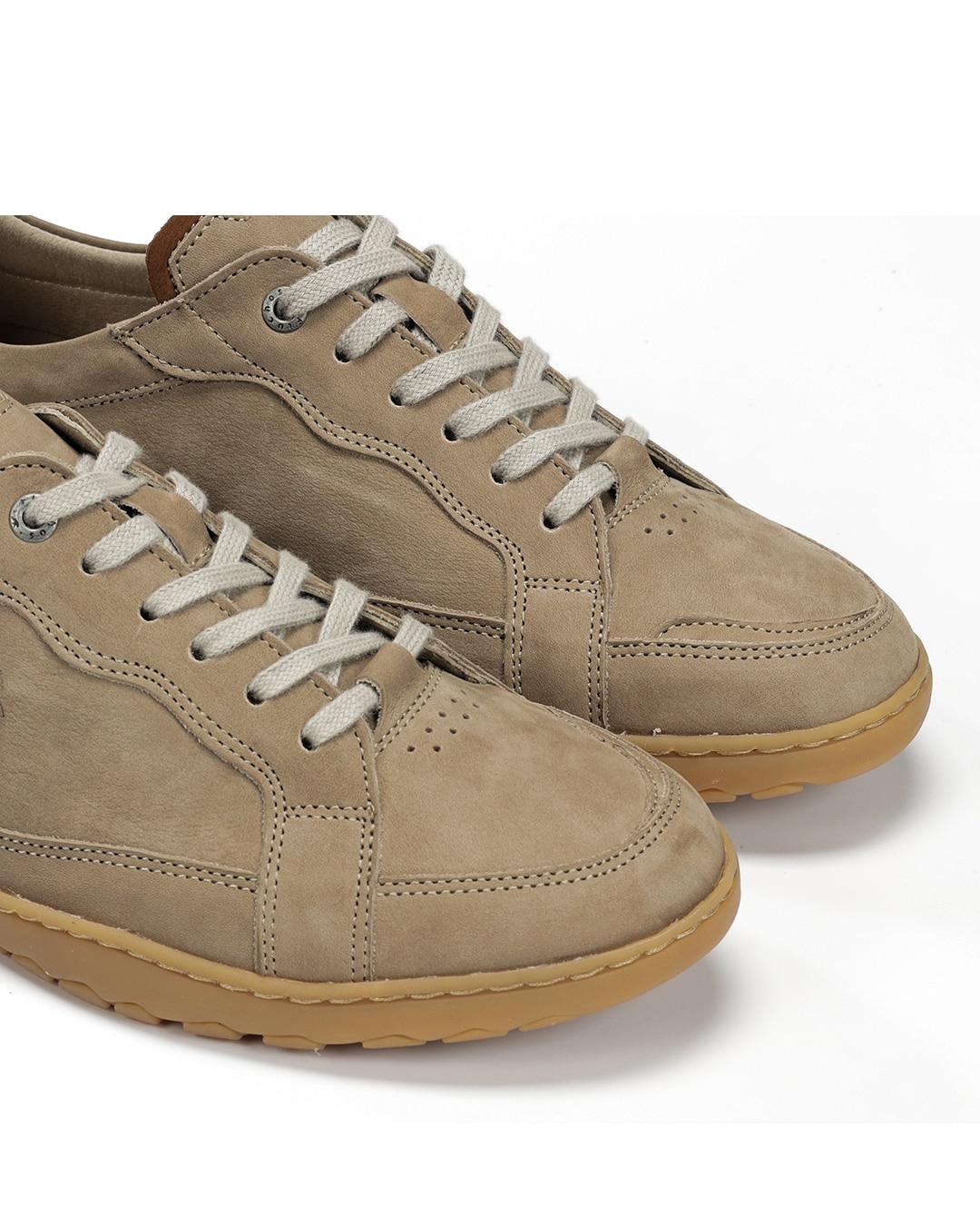 Imagen 6 de Zapatos de cordones de hombre fabricados en nobuck - Fluchos - Marrón Marrón
