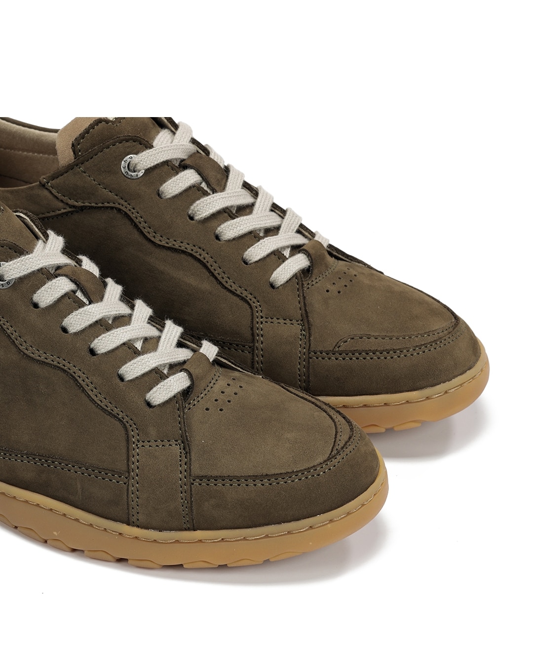 Imagen 6 de Zapatos de cordones de hombre fabricados en nobuck - Fluchos - Verde Verde