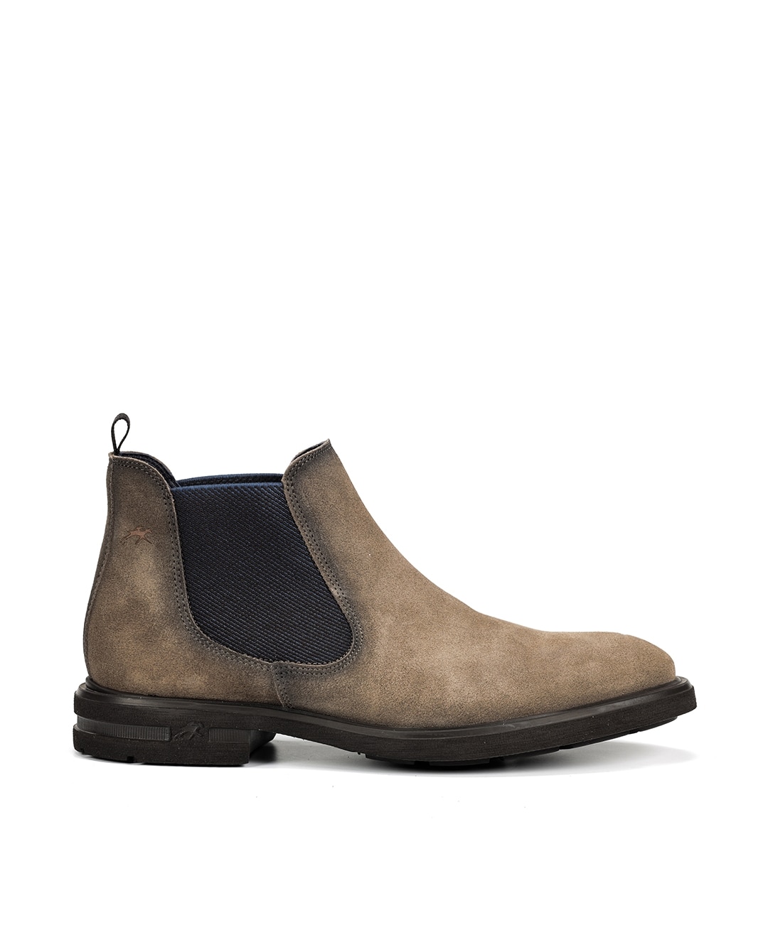 Botines de hombre fabricados en serraje - Fluchos - Marrón Marrón-1