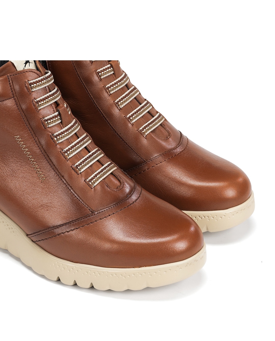 Botines de mujer fabricados en piel - Fluchos - Marrón chocolate Marrón chocolate-6