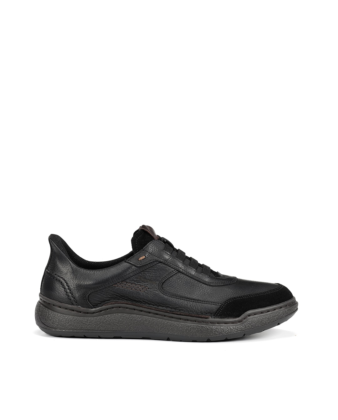 Zapatos de cordones de hombre fabricados en piel - Fluchos - Negro Negro-1