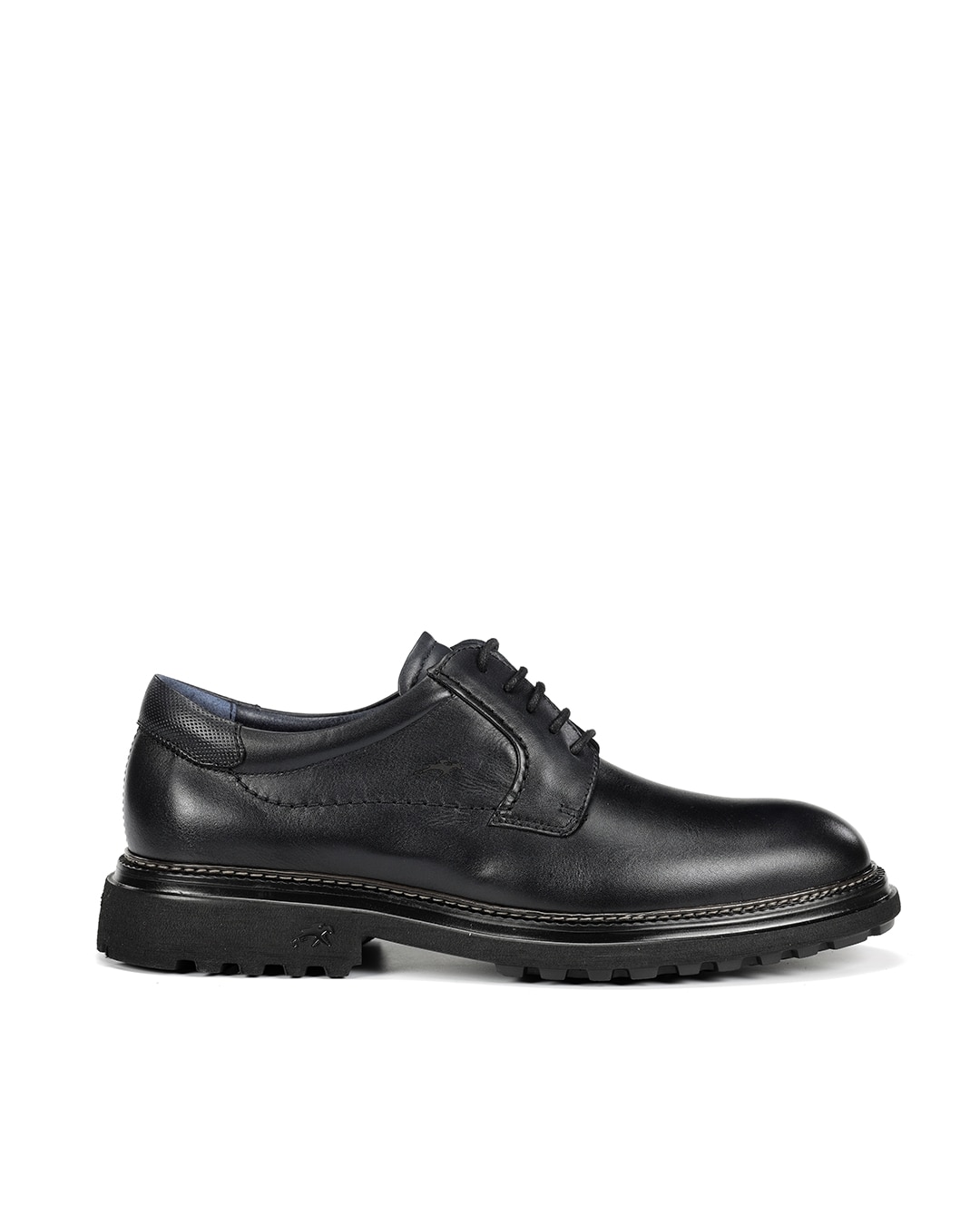Zapatos de cordones de hombre fabricados en piel - Fluchos - Azul Azul-1