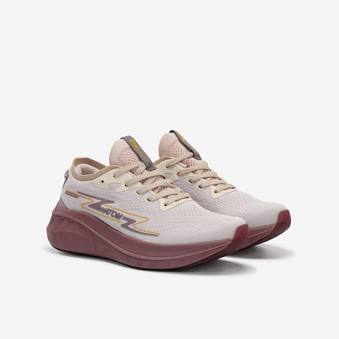 Zapatillas de running de mujer Atom - Morado pastel Morado pastel-5