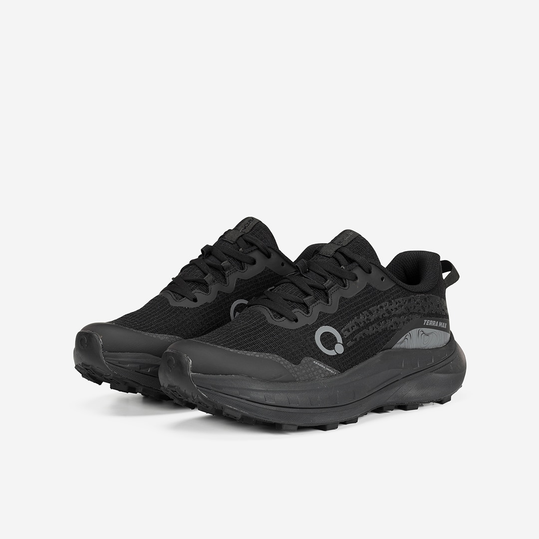 Zapatillas de trail para hombre AT179 ATOM - Negro / Cromo Negro / Cromo-3