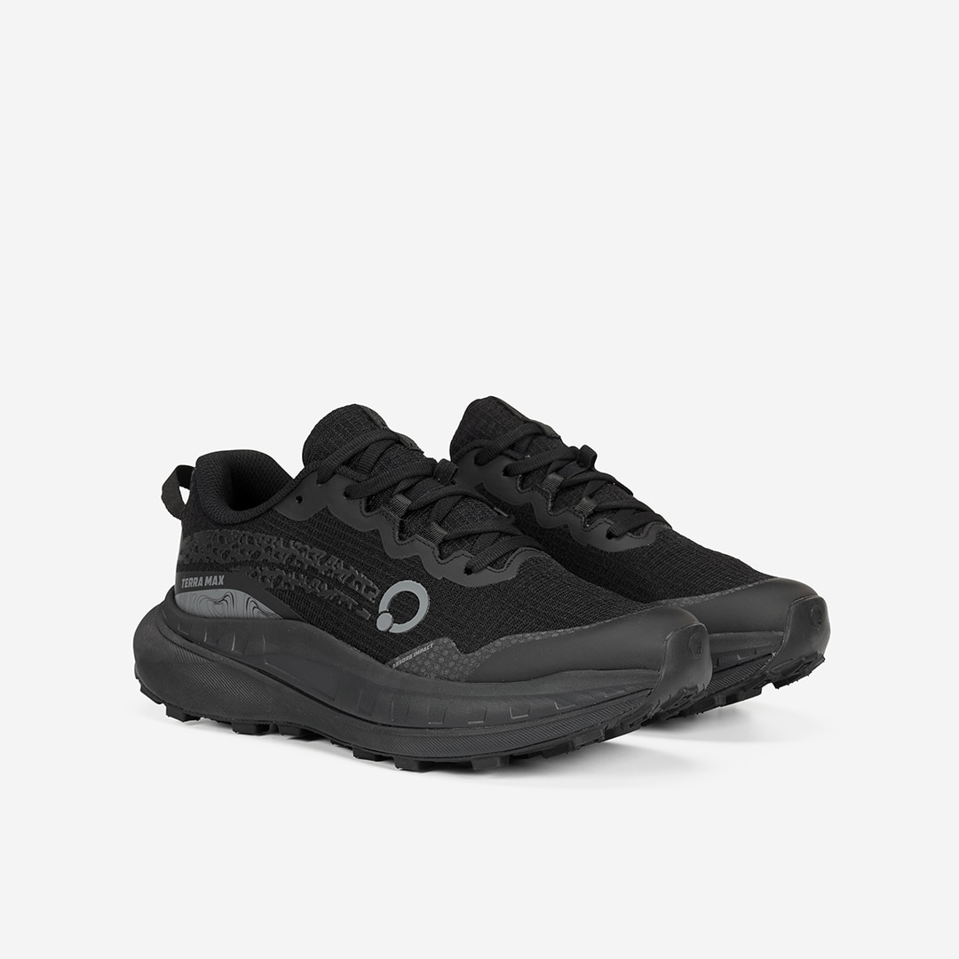 Zapatillas de trail para hombre AT179 ATOM - Negro / Cromo Negro / Cromo-4