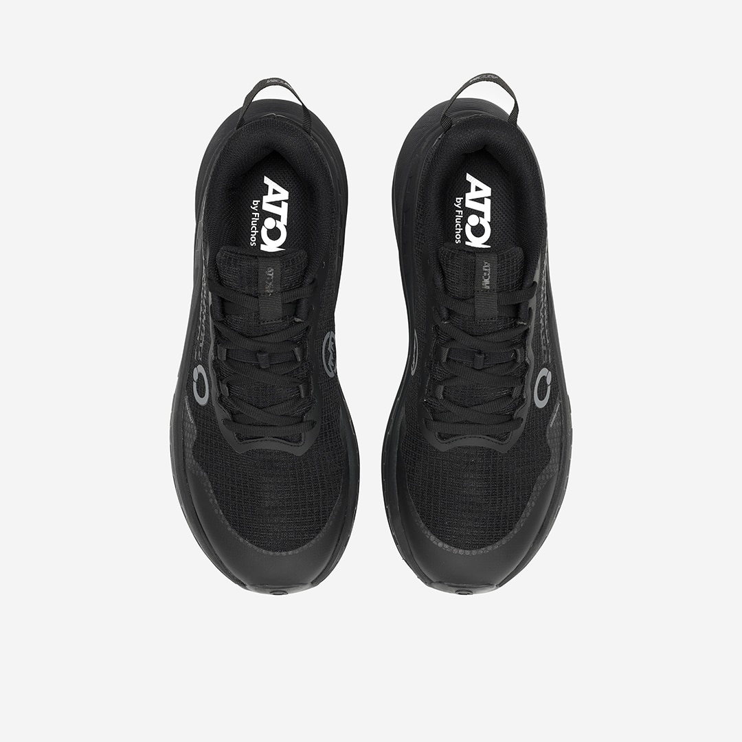 Zapatillas de trail para hombre AT179 ATOM - Negro / Cromo Negro / Cromo-6