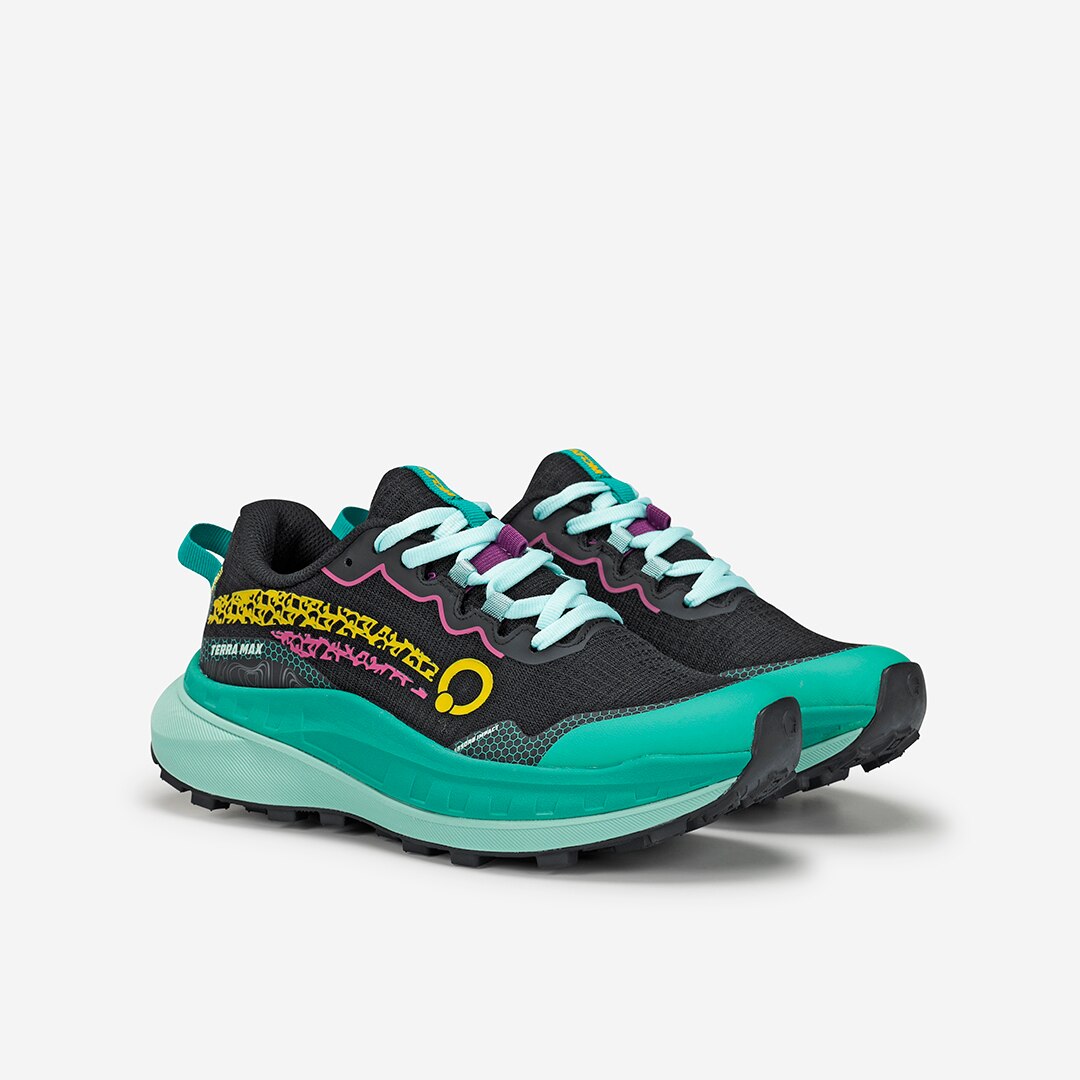 Zapatillas de trail running de mujer Atom - Azul Azul-4