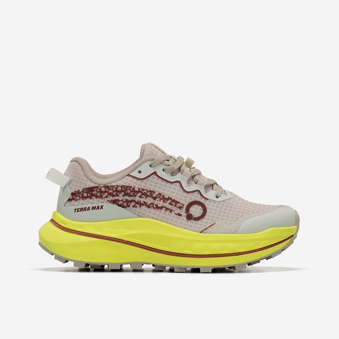 Zapatillas de trail running de mujer Atom - Amarillo Amarillo-1