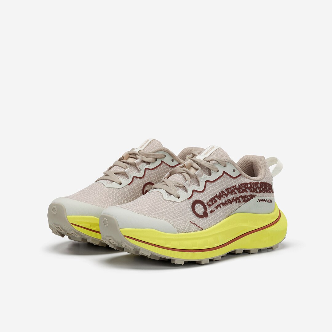 Zapatillas de trail running de mujer Atom - Amarillo Amarillo-4