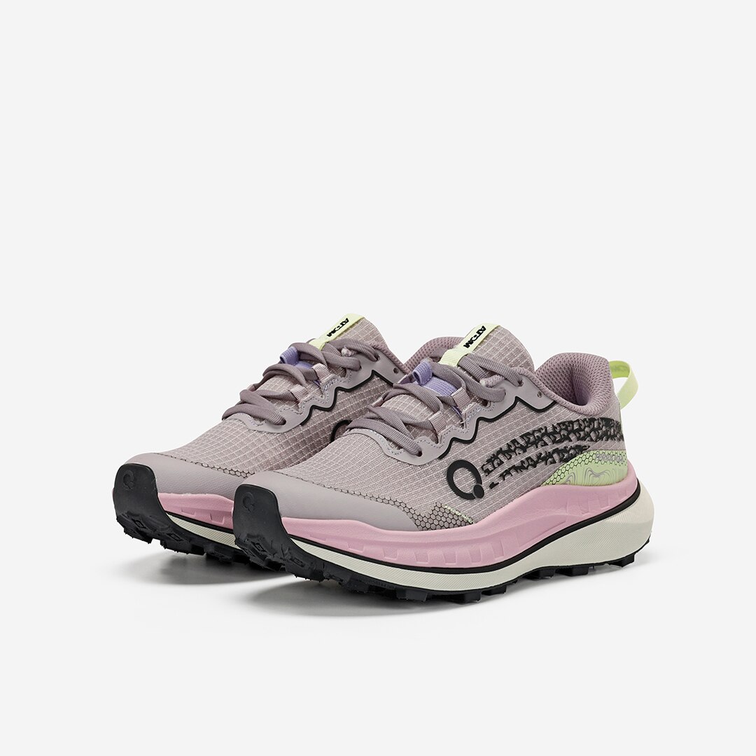 Zapatillas de trail running de mujer Atom - Morado Morado-4