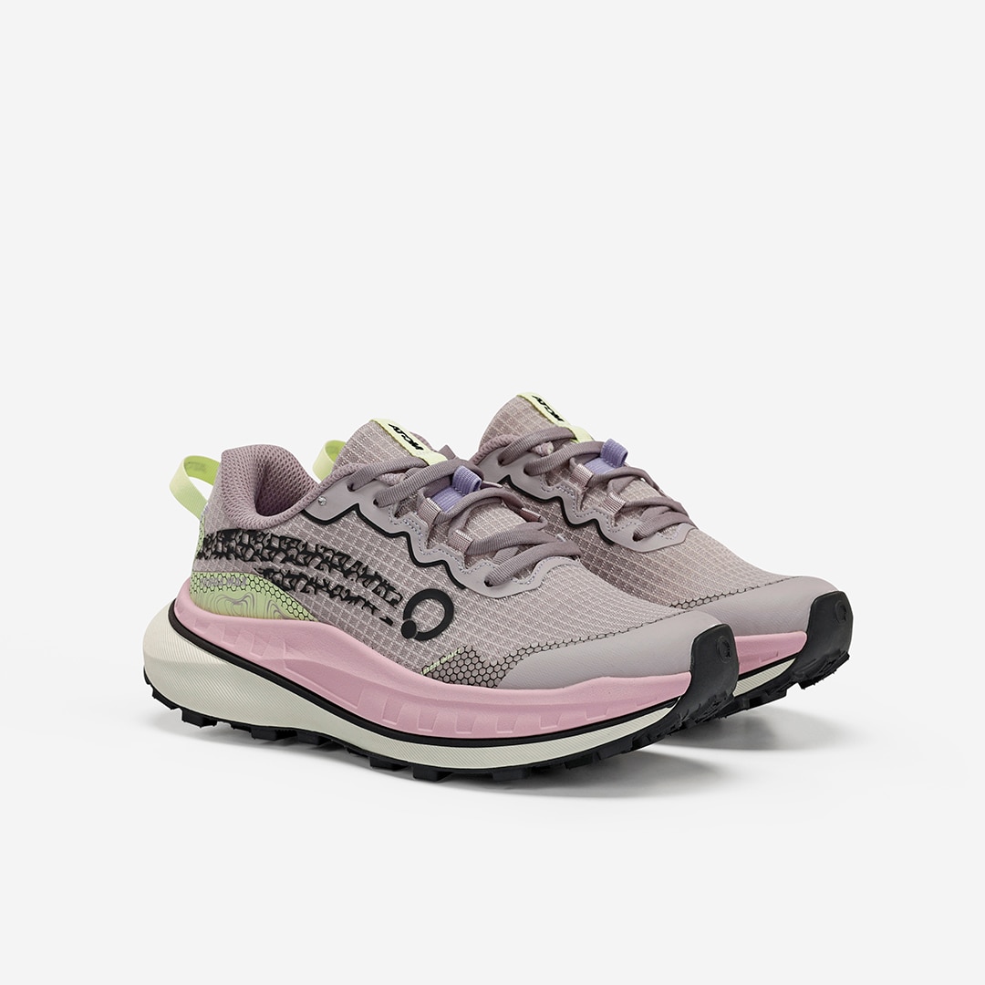 Zapatillas de trail running de mujer Atom - Morado Morado-5