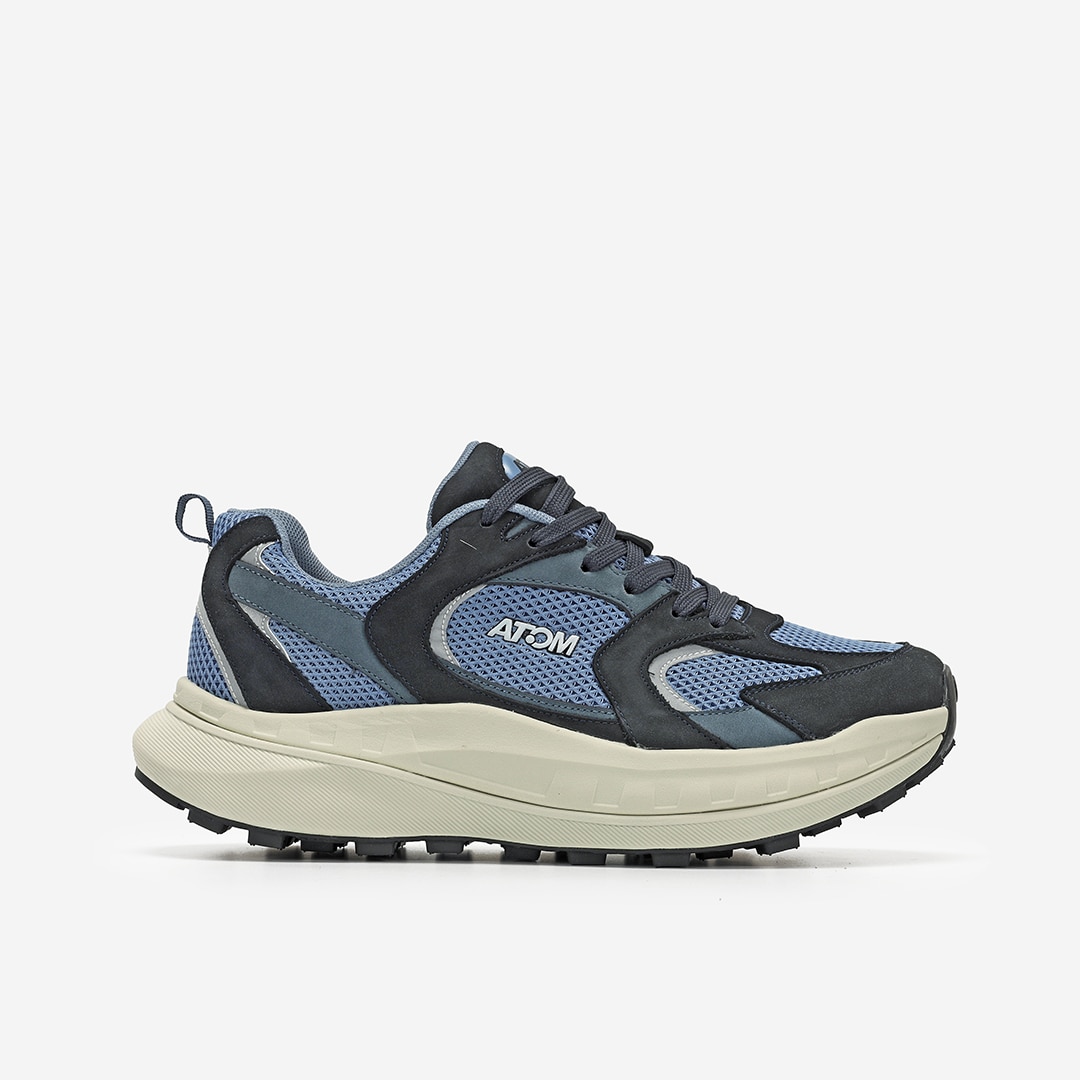 Zapatillas casual de hombre Atom - Azul Azul-1