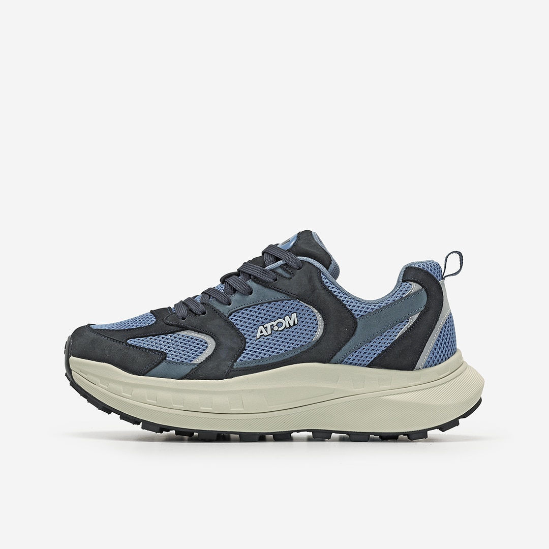 Zapatillas casual de hombre Atom - Azul Azul-2