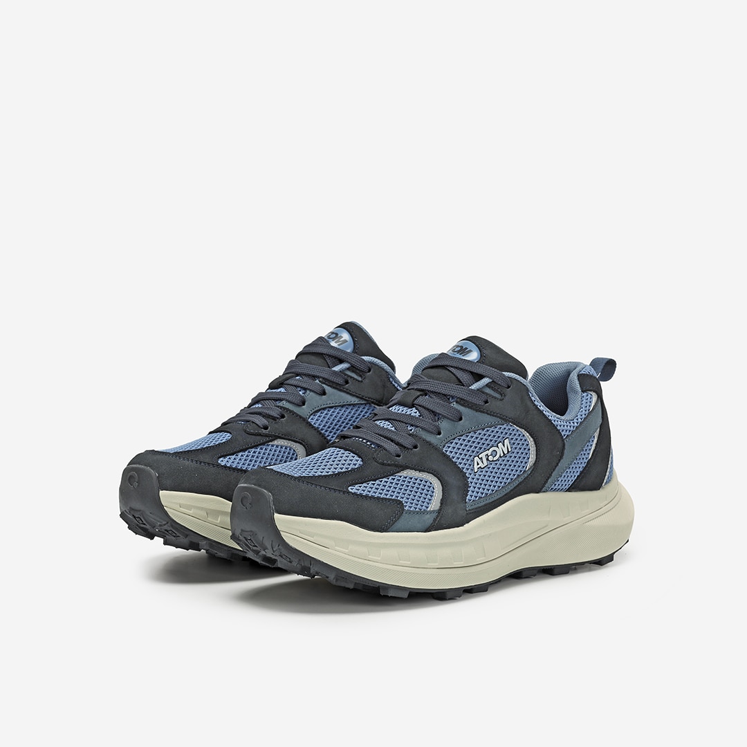 Zapatillas casual de hombre Atom - Azul Azul-4