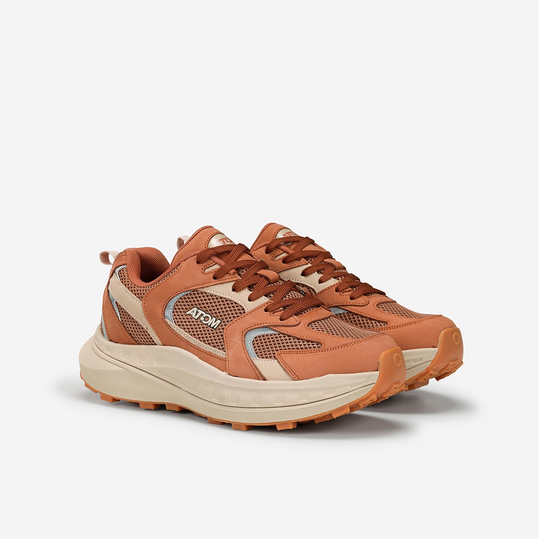 Zapatillas casual de hombre Atom - Marrón Marrón-5