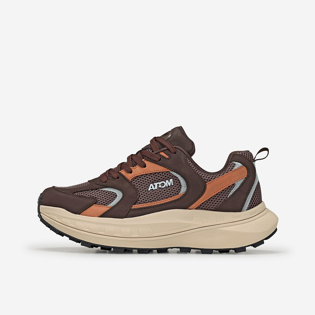 Zapatillas casual de hombre Atom - Marrón oscuro Marrón oscuro-2