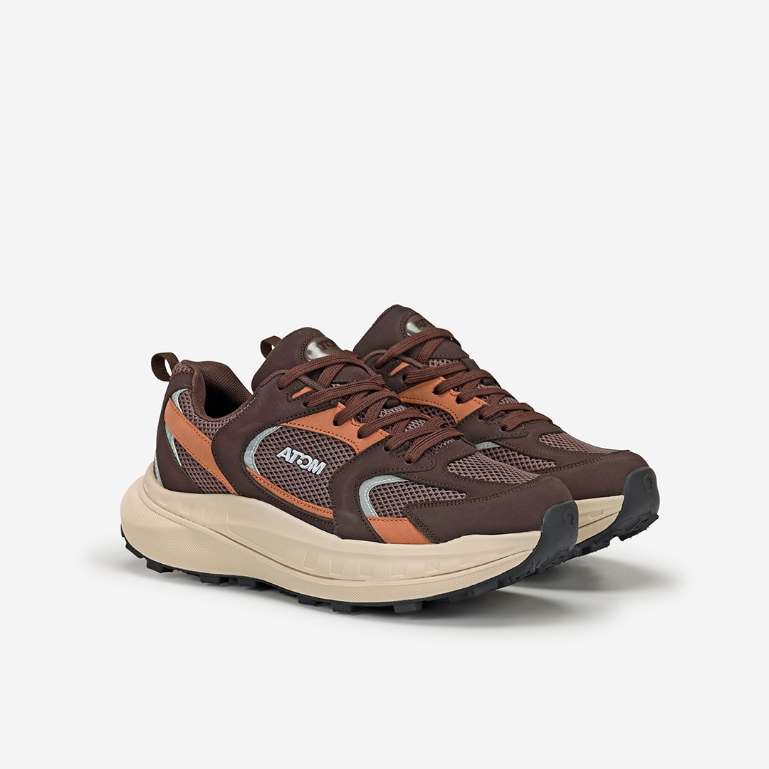 Zapatillas casual de hombre Atom - Marrón oscuro Marrón oscuro-5