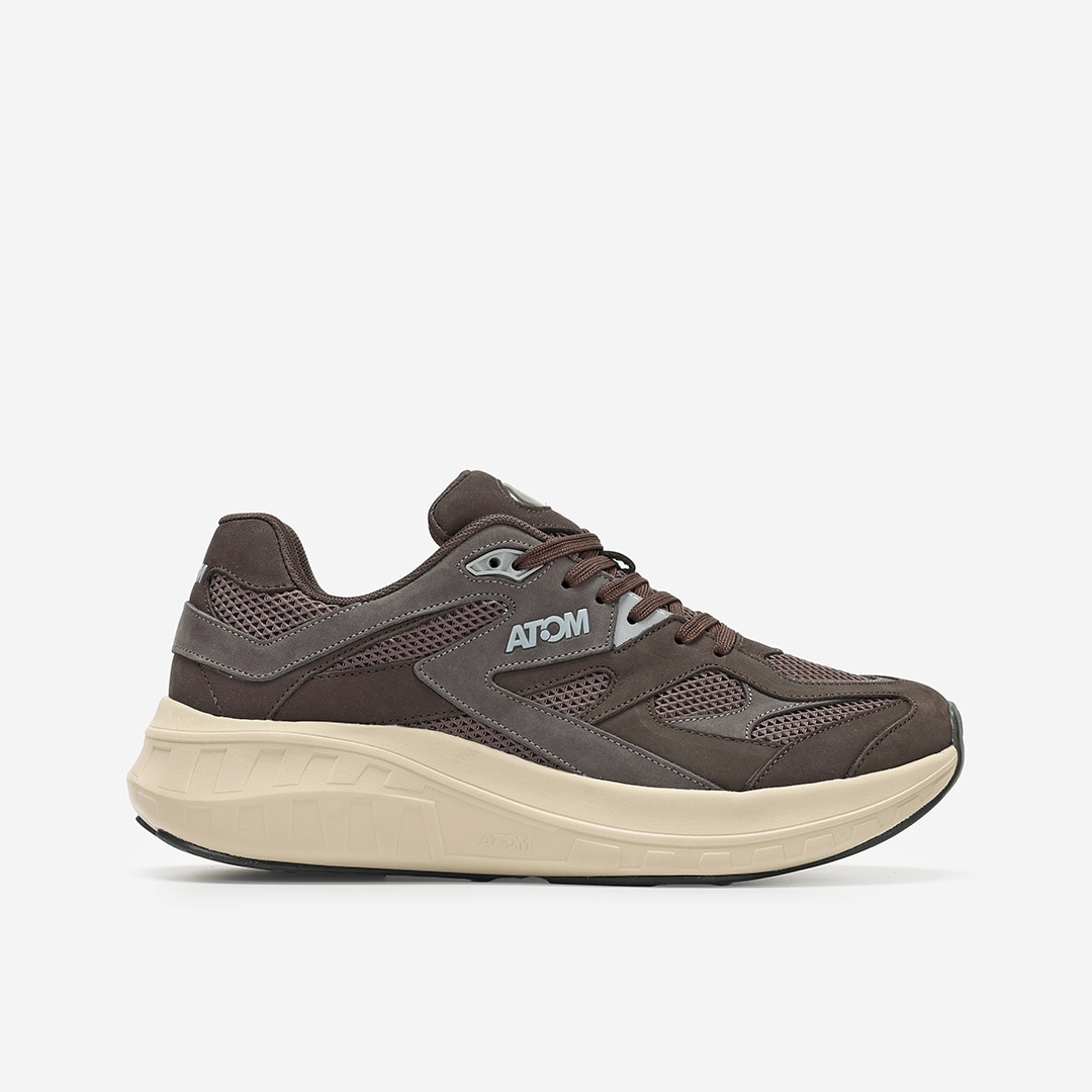 Zapatillas casual de hombre Atom - Marrón oscuro Marrón oscuro-1