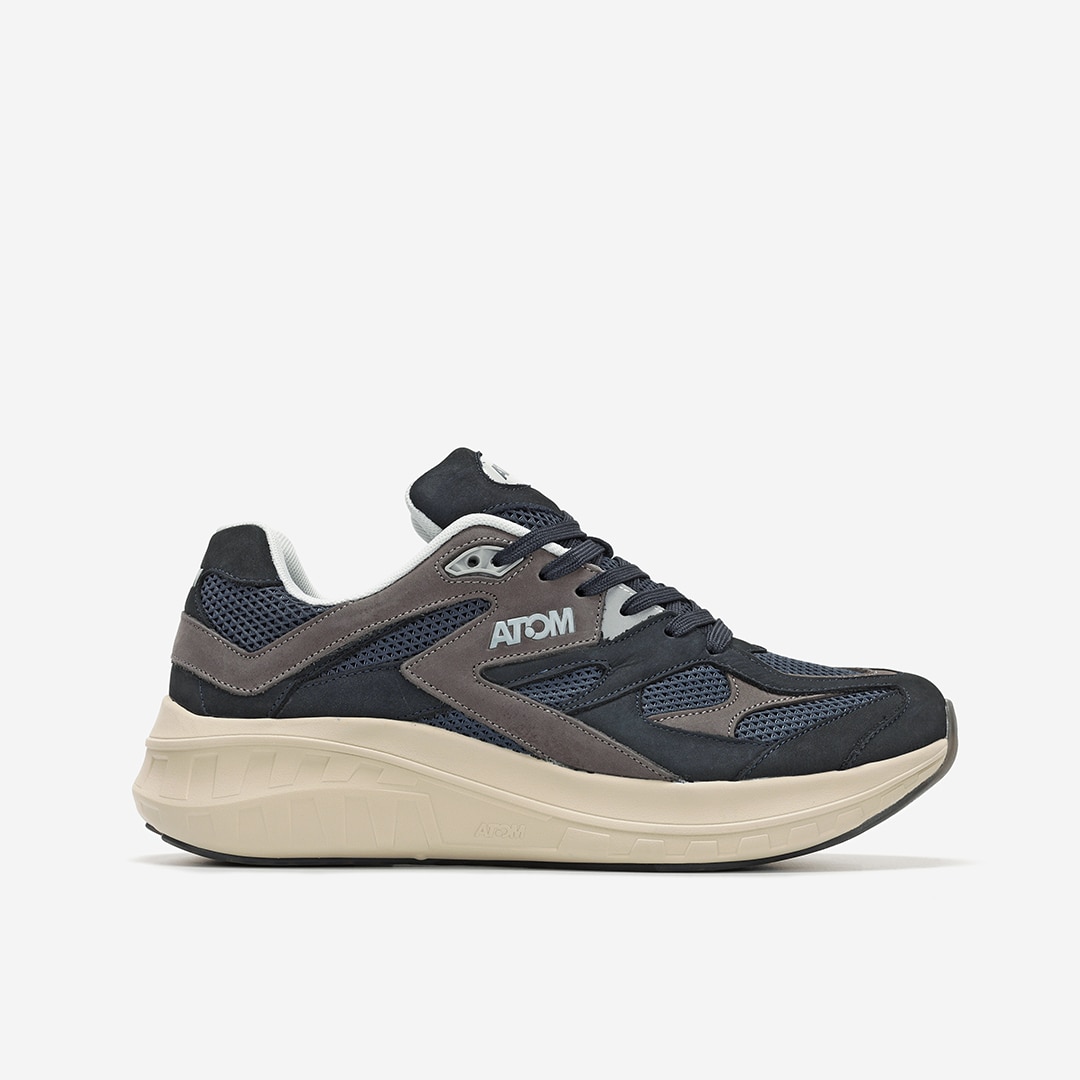 Atom Zapatilla casual de hombre Venture-Max AT199 Azul