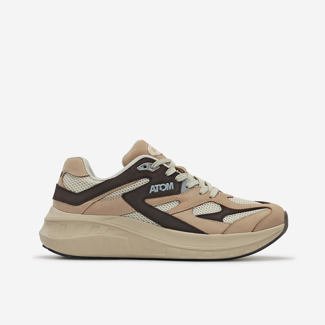 Zapatillas casual de hombre Atom - Marrón claro Marrón claro-1