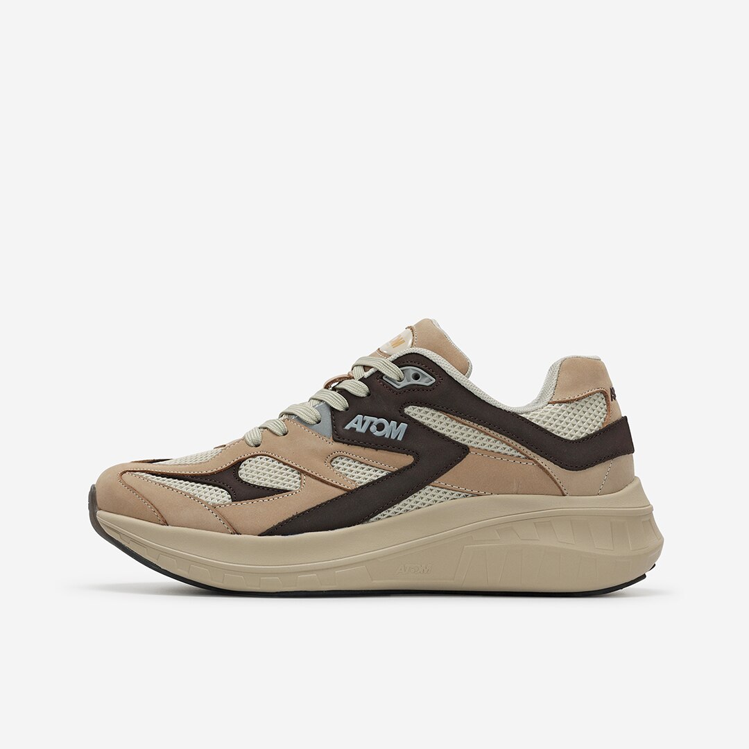 Zapatillas casual de hombre Atom - Marrón claro Marrón claro-2