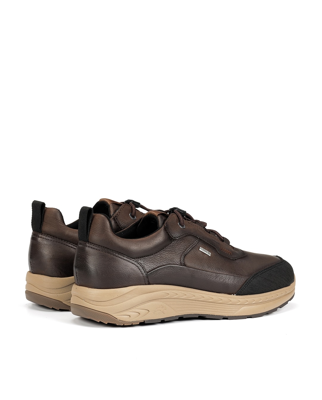 Zapatos de cordones de hombre fabricados en impermeable - Fluchos - Marrón Marrón-2