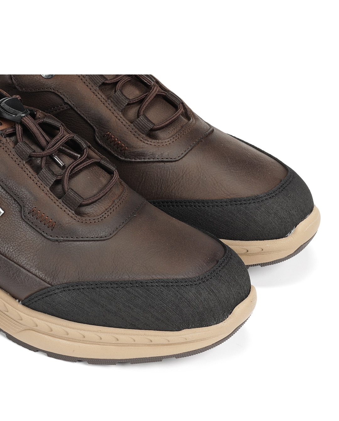 Zapatos de cordones de hombre fabricados en impermeable - Fluchos - Marrón Marrón-6