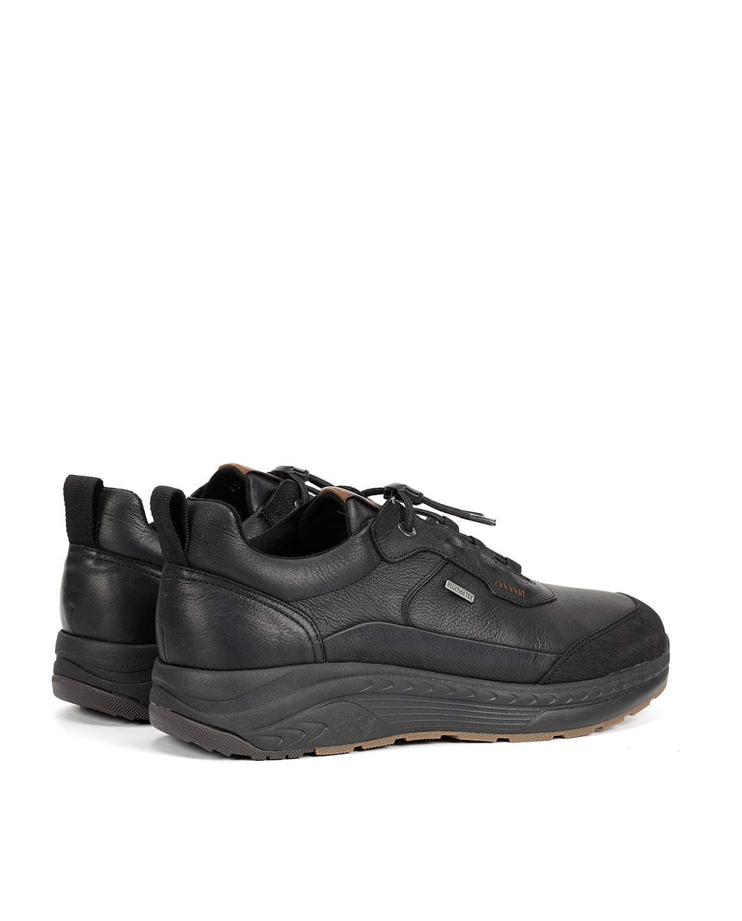 Zapatos de cordones de hombre fabricados en impermeable - Fluchos - Negro Negro-2