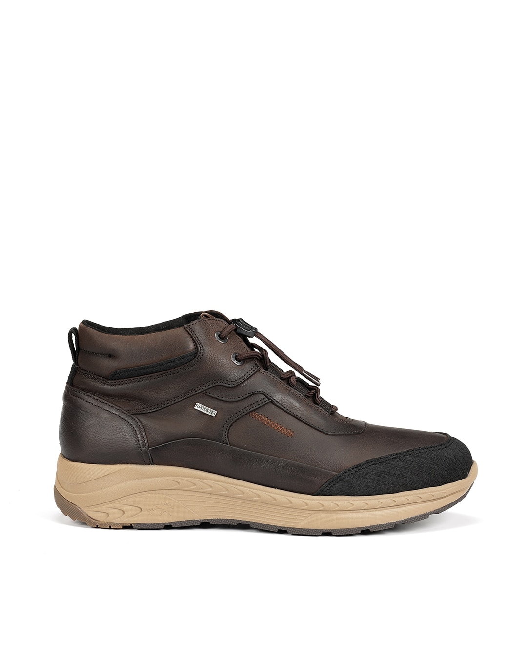 Imagen 0 de Botines de hombre  fabricados en impermeable Marrón