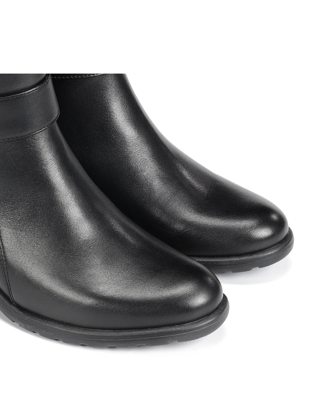 Botines de mujer fabricados en piel - Fluchos - Negro Negro-6