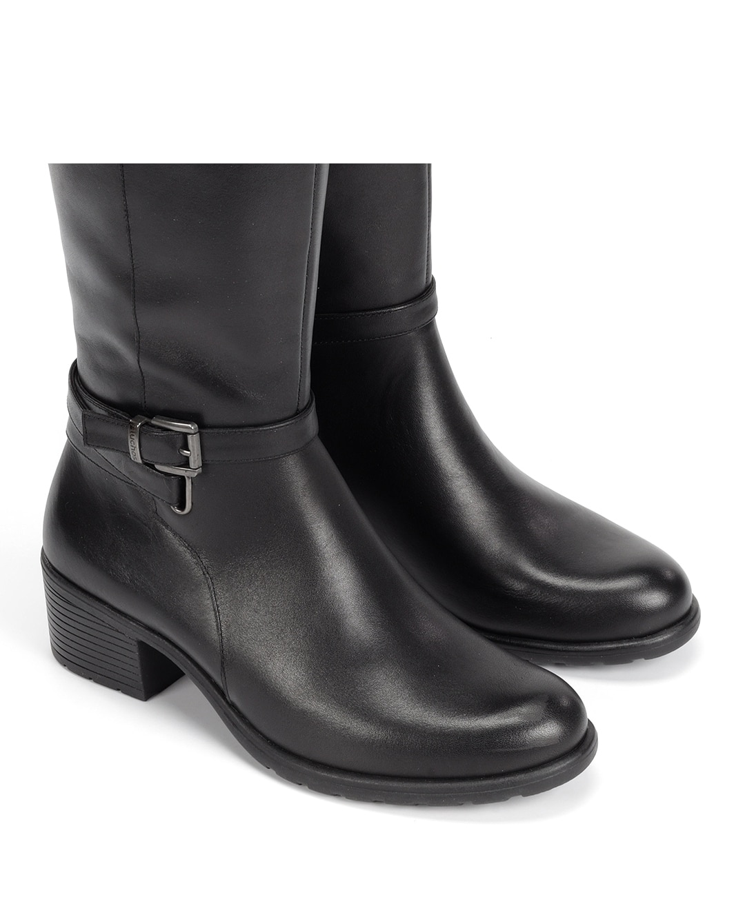 Botas de mujer fabricados en piel - Fluchos - Negro Negro-6